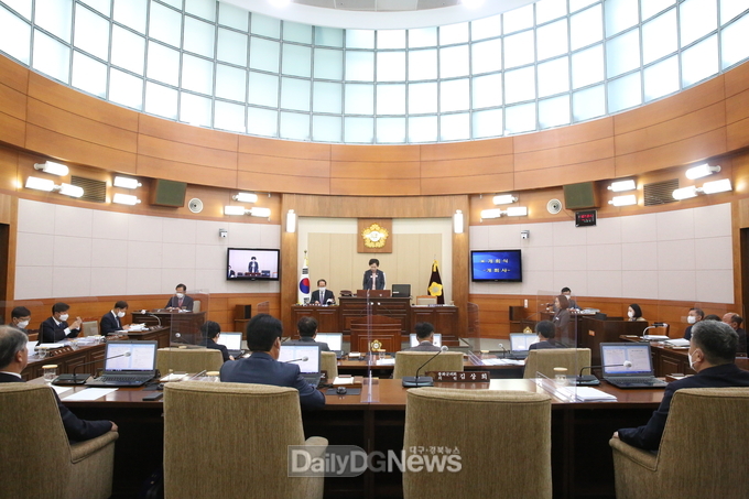 제253회 정례회 개회식