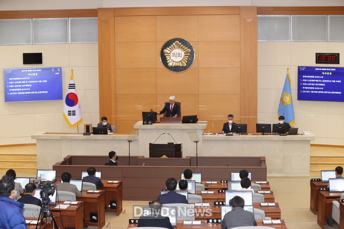 포항시의회, 내년 예산 의결