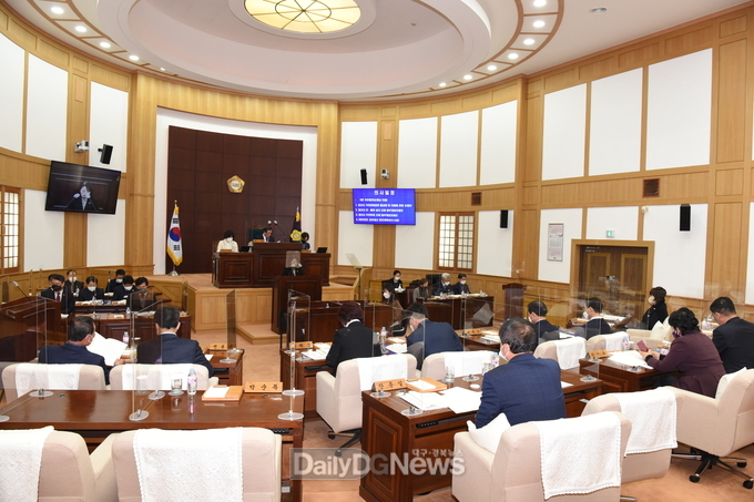 경산시의회, 제243회 임시회 폐회
