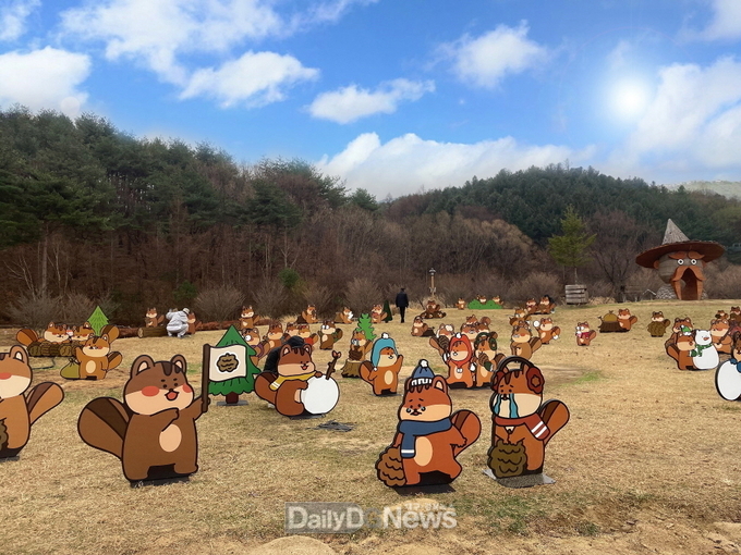 겨울특별전 `백두람쥐! 어디가쥐` 전시모습