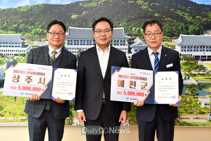 경상북도 환경대상에 상주시․예천군 수상