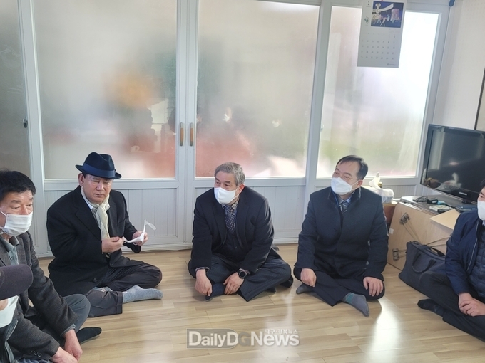 월성원자력본부, 동경주 3개읍․면 경로단체 방문