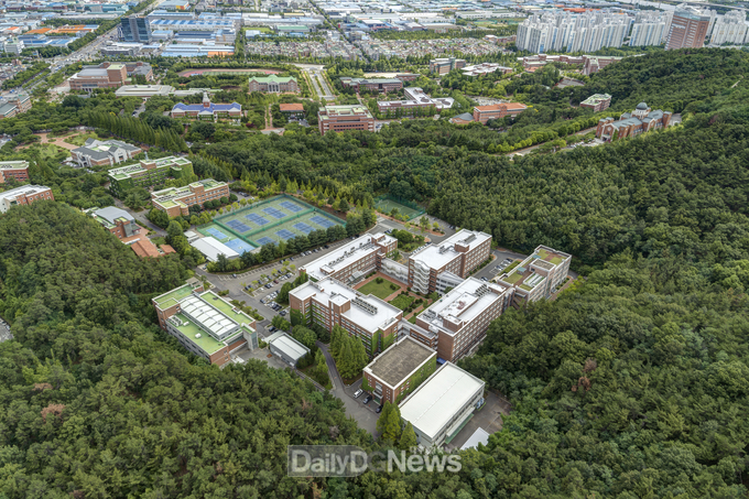 2023년 생활권역 실외정원 조성할 계명대학교 성서캠퍼스 공과대학. (사진=계명대 제공)