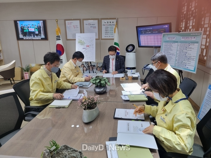 영천시 2023년 신임부서장 주요업무보고 실시
