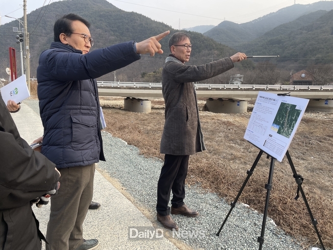 장상열 청도 부군수, 민선8기 공약사업과 군정 현안사업 현장점검