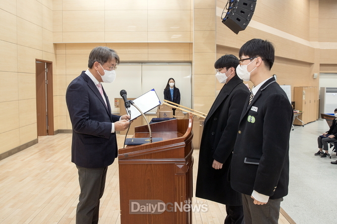 한울본부, ‘한울본부 지역인재상’ 장학금 전달