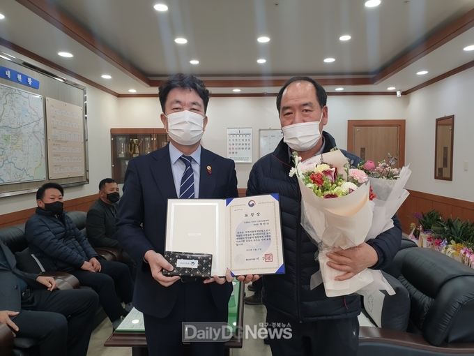 박만규 경산시 자율방재단 부단장, 행안부 장관 표창