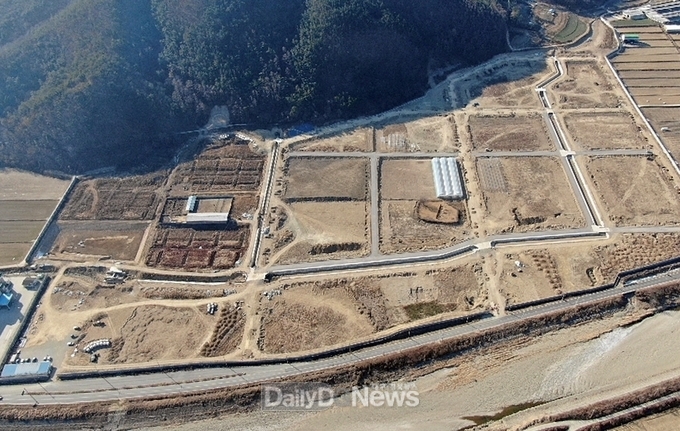경주 신농업혁신타운 어디까지 왔니 기반시설공사 오는 3월 완공