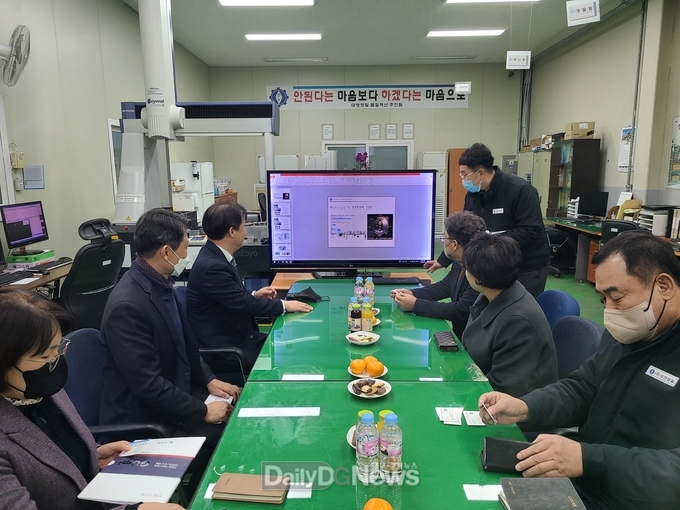 김호섭 구미부시장, 관내 중소기업 현장 간담회 개최