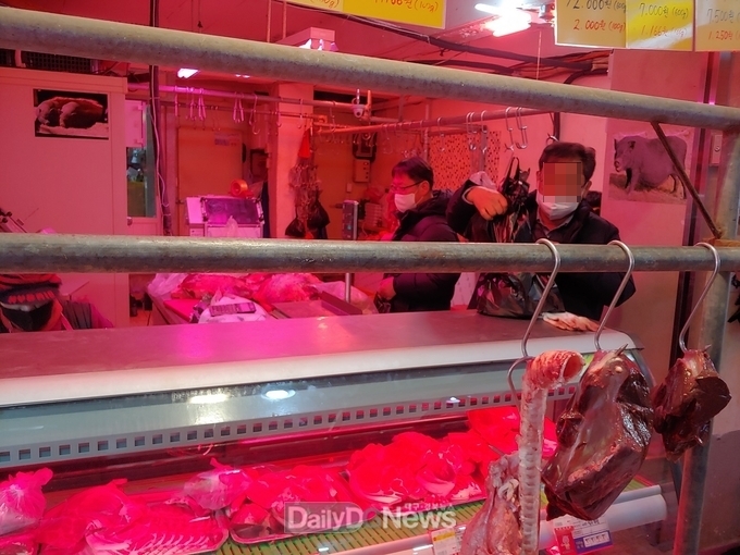 김천시 상하수도과, 설맞이 전통시장 장보기 동참