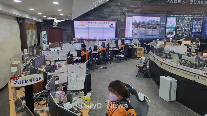경북소방부, 설 연휴 응급환자 대비 119구급상황관리 비상 근무 가동!