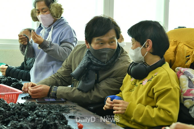 조현일 경산시장, 설 명절 대동시온재활원 방문, 소외 없는 복지 실천