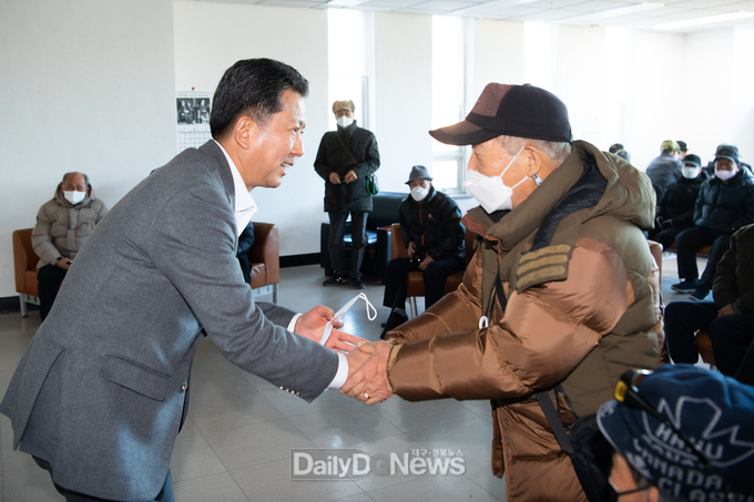 김장호 구미시장, 대한노인회구미시지회 신년인사 방문