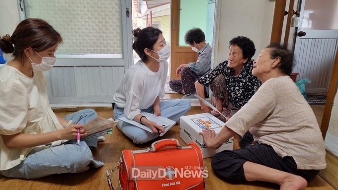 의성읍, 찾아가는 보건복지 등대지기 활동 지속 실천