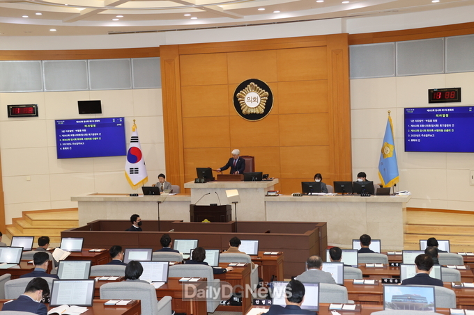 포항시의회, 제302회 임시회 개회