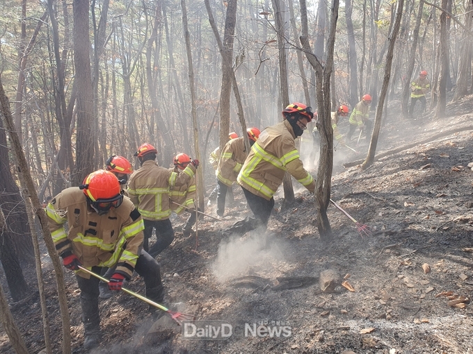 “119산불특수대응단 신설 운영!