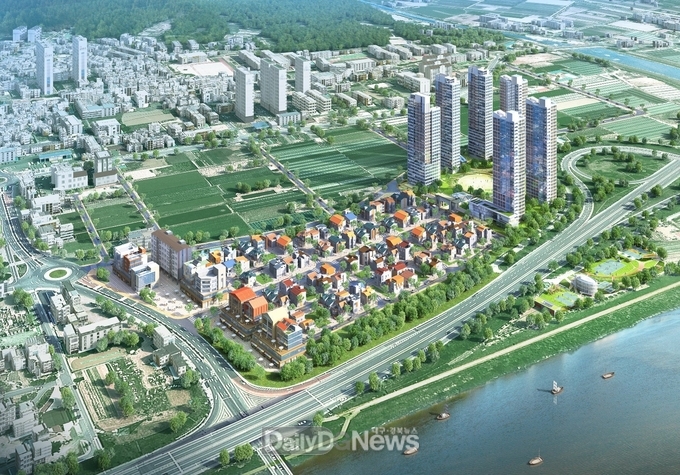 (대가야지구 도시개발사업 투자 사업설명회 개최)조감도