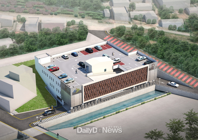 대구 앞산 고산골 주차빌딩 조감도. (사진=남구청 제공)