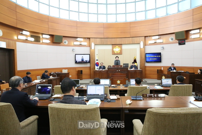 제254회 봉화군의회 임시회 폐회