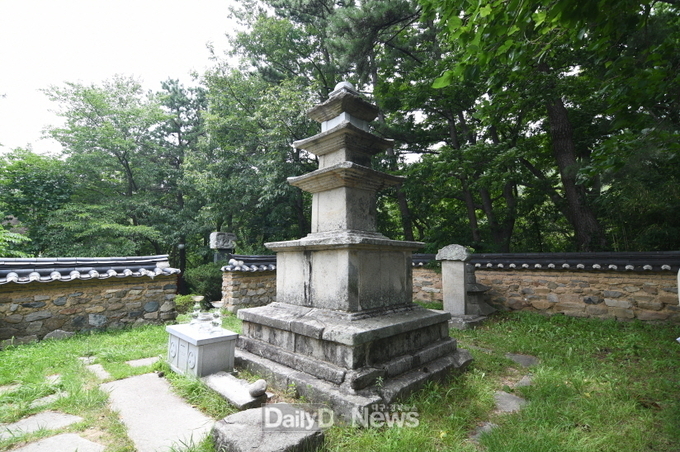 포항 법광사지 삼층석탑, 경상북도 지정문화재로 지정되며 가치 인정(사진 포항시 제공)