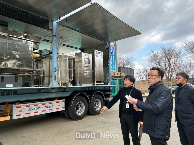 경주 내려 온 대구지방환경청장