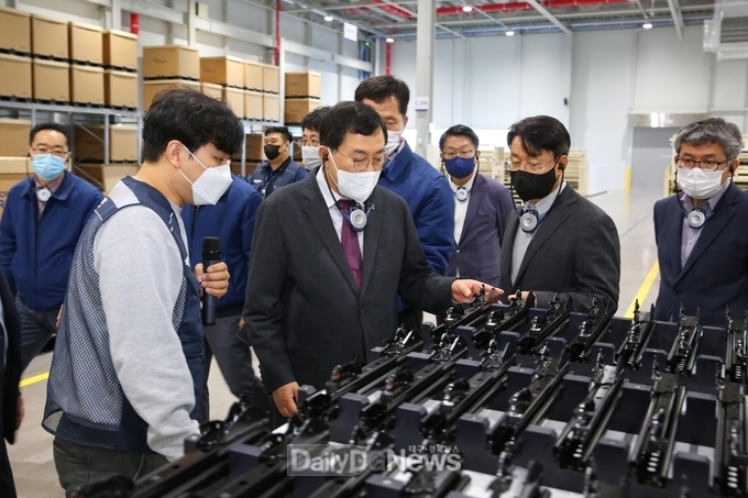 주낙영 시장 지역 기업체 방문