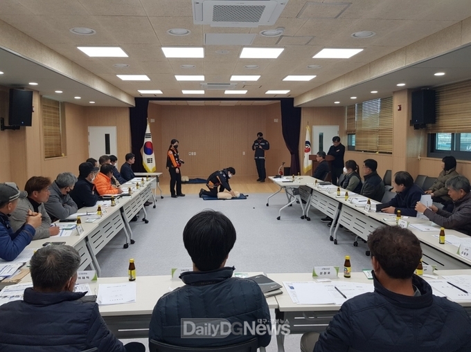 영양군, 입암면사무소에서 제313차 안전점검의 날 캠페인 전개