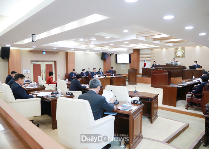 영양군의회, 제282회 임시회 개회