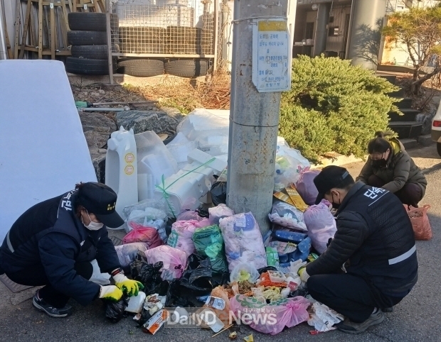  생활폐기물 불법투기 단속 고삐 포항시, 집중단속 강화 나서