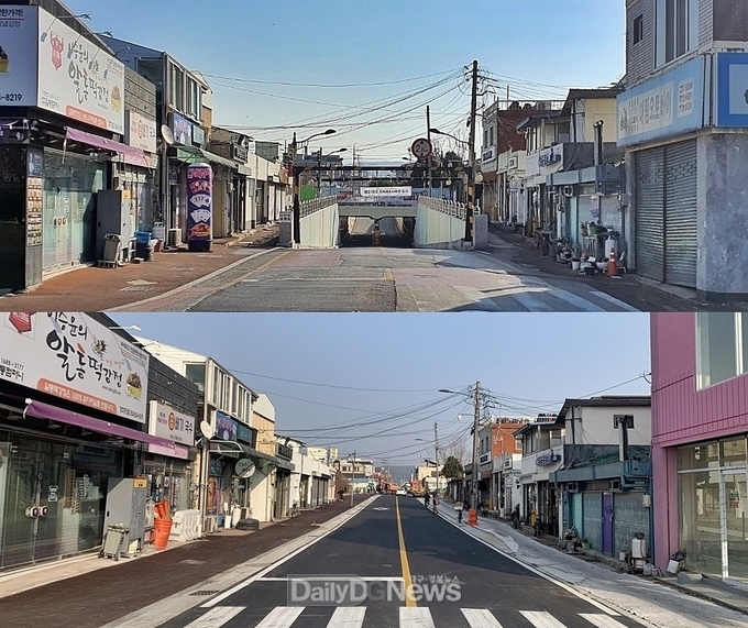 경주시 황오지하차도 평면화 사업 막바지 총력