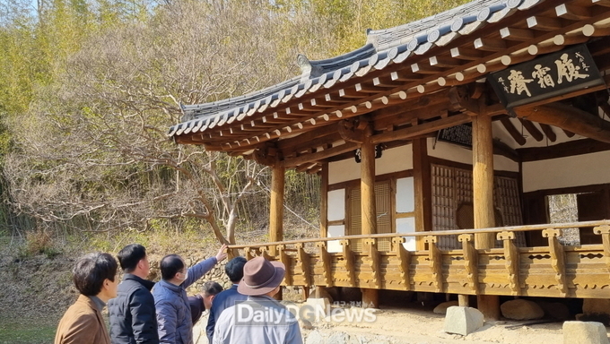 포항시, 지역 문화재 봉강재이상재 해빙기 안전 점검 실시