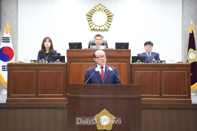 칠곡군 배성도 의원, 도시미관 환경전담TF팀 구성 제안
