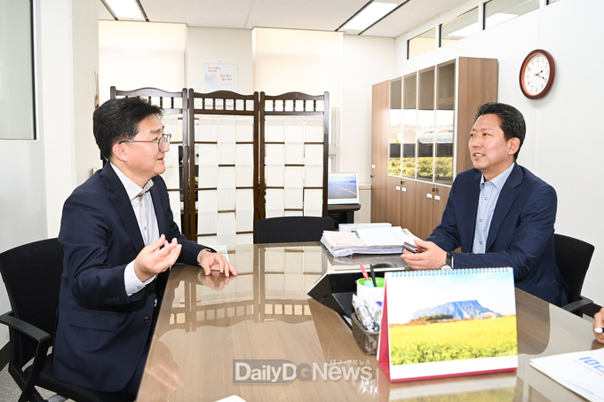 김장호 구미시장, 기재부‧문체부 방문