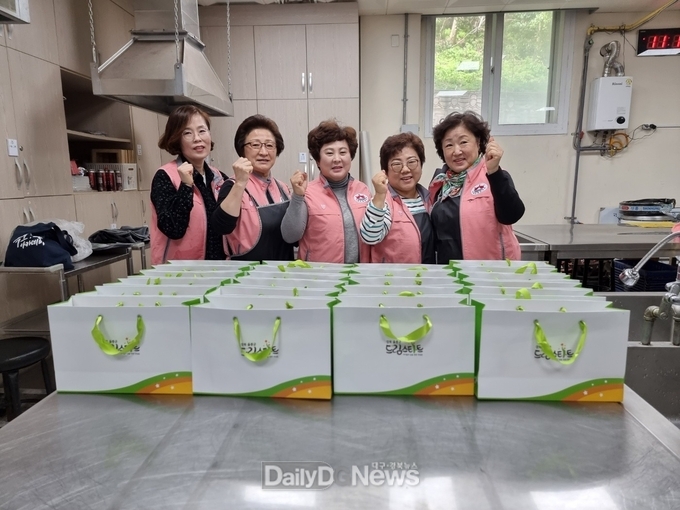 울릉군여성단체협의회, 지역 아동 위한 봉사