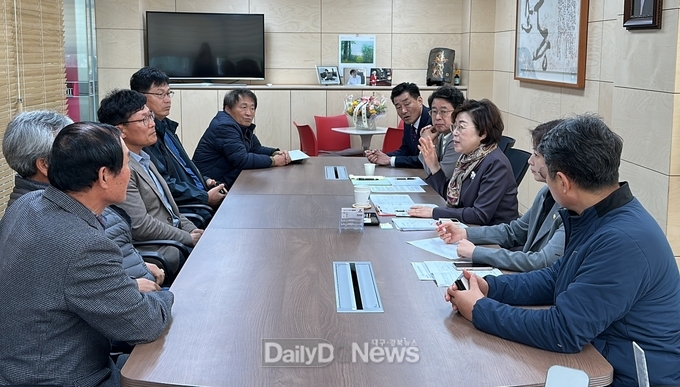 김정재 의원, 제38차 소통의 날 개최<br>
