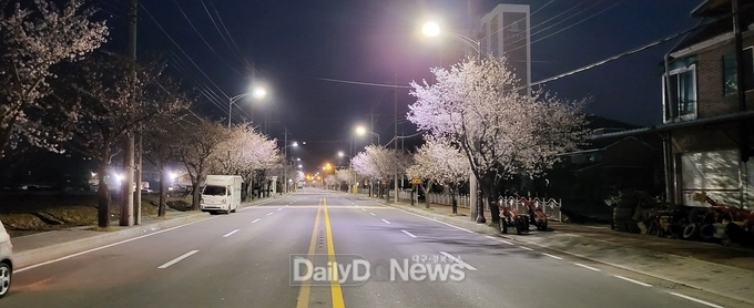고령군, 시가지 LED등기구 교체