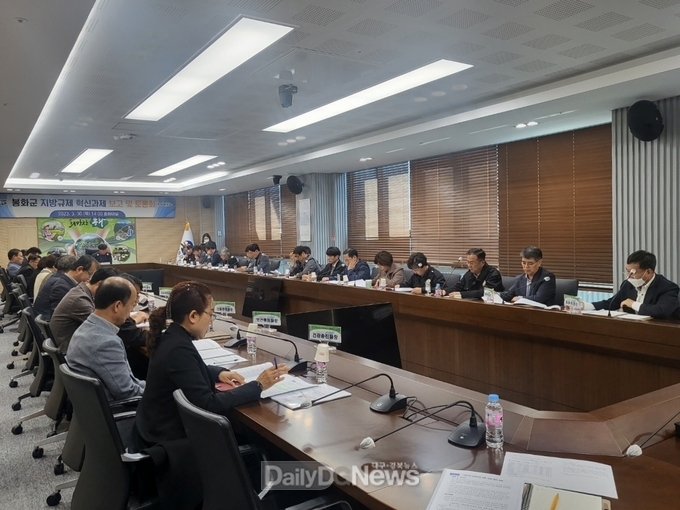 봉화군, 2023년 규제개혁 과제 보고회 및 토론회