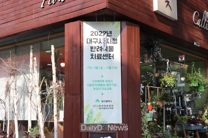 대구시지정 반려식물 치료센터 모습. (사진=대구시 제공)