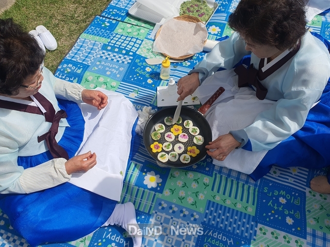 성주군 여성유도회, 봄맞이 화전놀이 개최
