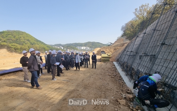 구미시, 대형 건설사업장 시공교육 및 견학 실시