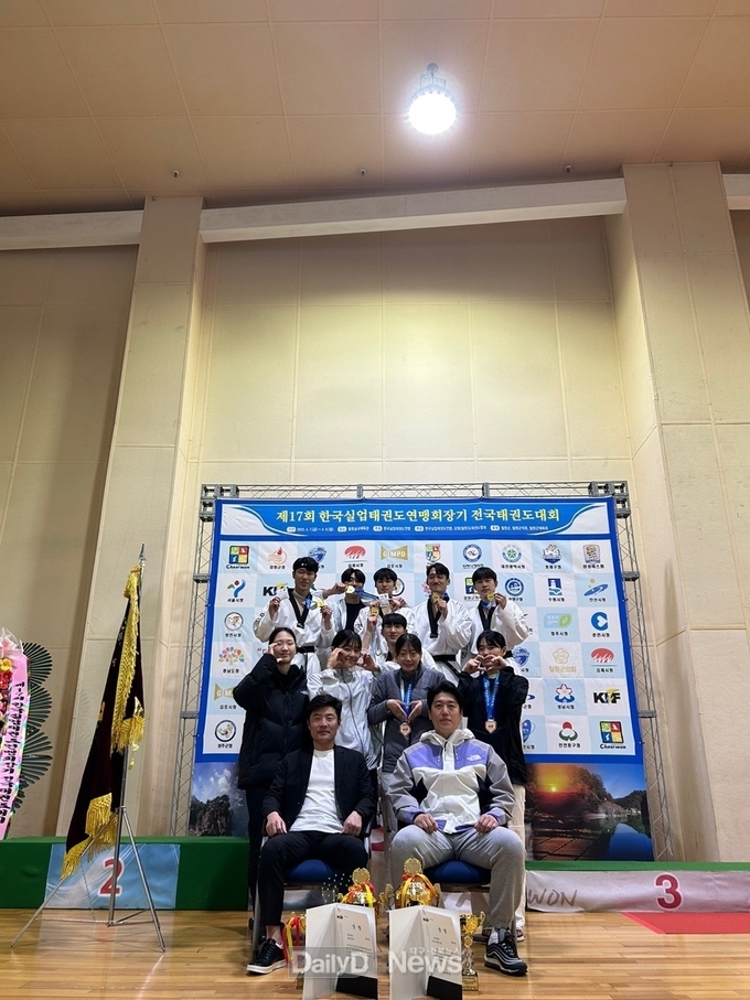 영천시청 태권도단, 전국태권도대회서 단체전 金