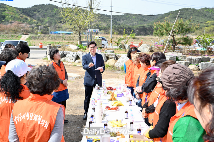 김광열 영덕군수, 여성단체 봉사현장 찾아 ‘열린 소통’