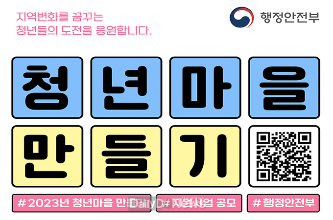 고령군, ‘2023년 청년마을 만들기 지원사업’ 공모 선정!