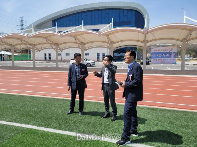 울진군, 제61회 경북도민체육대회 경기장 현장 점검'이상 없습니다'