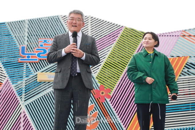 지난 15일 오후 1시 예천읍 한천체육공원에서 녹화