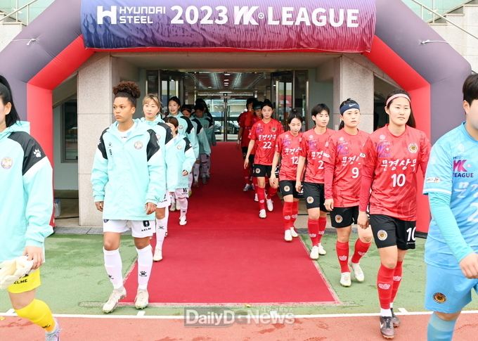 문경상무여자축구단, 홈경기 개막전