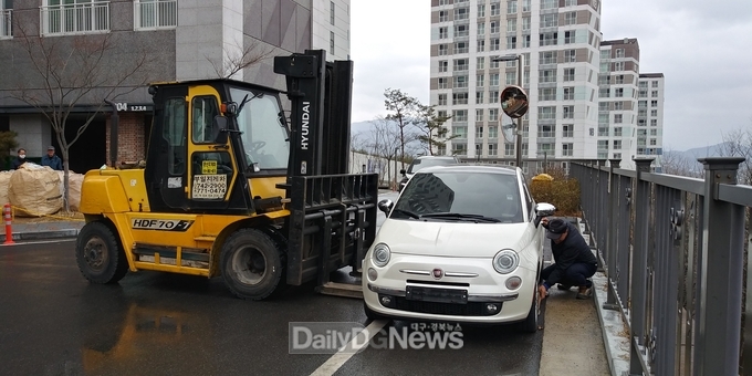 영천시 ‘체납차량 끝까지 추적’권역별 합동징수팀 운영