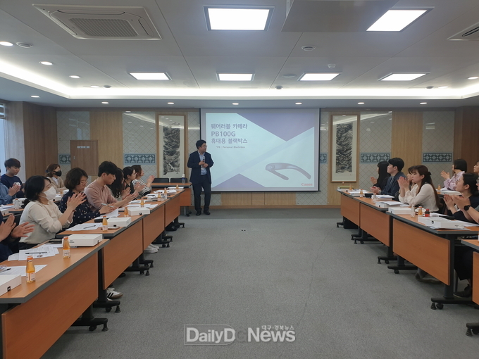 문경시, 대민업무 공무원 보호 위한‘웨어러블 캠’도입