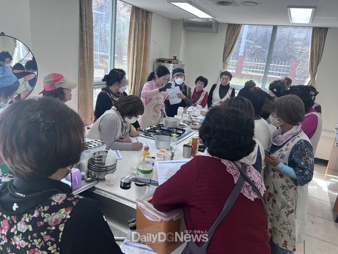 지역 식재료 활용한 전통 디저트 개발교육