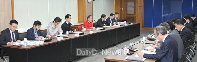 대구시. 대구경북통합신공항 추진계획 보고회 개최 모습. (사진=대구시 제공)